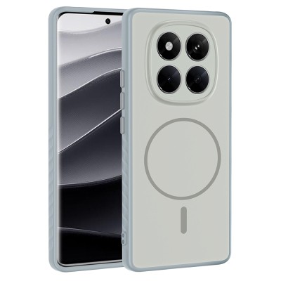 Xiaomi Redmi Note 14 Pro 4G Kılıf M-safe Şarj Özellikli Zore Tea Kapak - 3