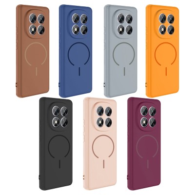 Xiaomi Redmi Note 14 Pro 5G Case Zore Meta Cover with M-safe Charging Feature - 23