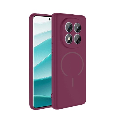 Xiaomi Redmi Note 14 Pro 5G Case Zore Meta Cover with M-safe Charging Feature - 7