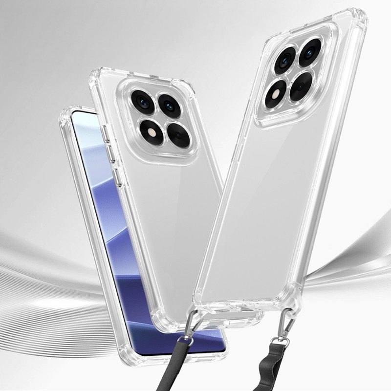 Xiaomi Redmi Note 14 Pro 5G Kılıf Airbagli Takılabilir Askı Aparatlı Zore Snap Silikon Kapak - 3