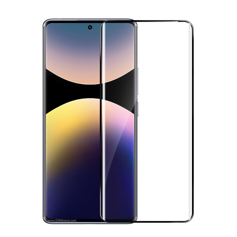 Xiaomi Redmi Note 14 Pro 5G Zore Süper Pet Ekran Koruyucu Jelatin - Siyah