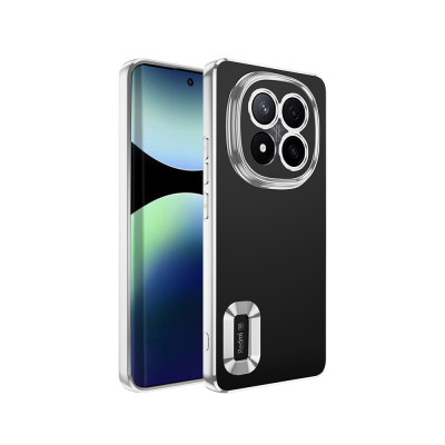 Xiaomi Redmi Note 14 Pro Plus Case Camera Protection Logo Showing Zore Omega Cover - Zore