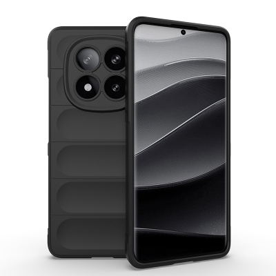 Xiaomi Redmi Note 14 Pro Plus Case Flexible TPU Hollow Back Surface Design Zore Ethnic Silicone Cover - Zore