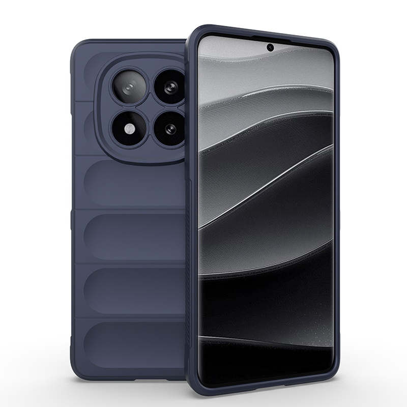 Redmi Note 14 Pro Plus Kılıf Esnek TPU Oyuklu Arka Yüzey Tasarımlı NXXA Etnik Silikon Kapak - Lacive