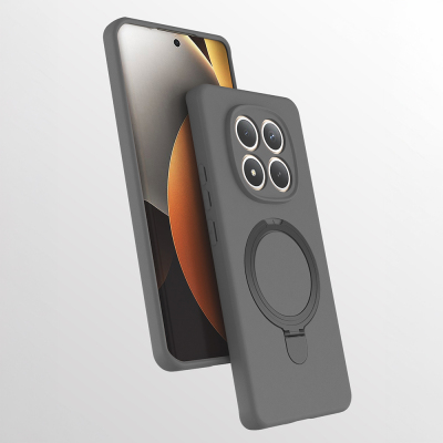 Xiaomi Redmi Note 15 4G Case M-safe Charging Stand Zore Samara Cover - Zore
