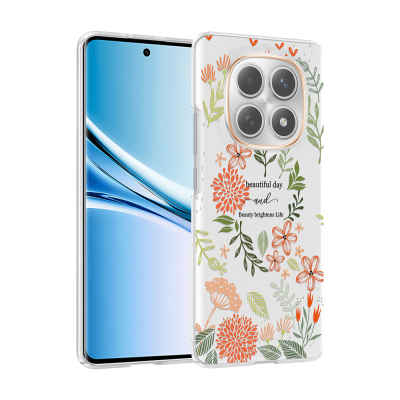 Xiaomi Redmi Note 15 4G Kılıf Kamera Korumalı Desenli Zore Klip Kapak - Zore