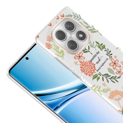 Xiaomi Redmi Note 15 4G Kılıf Kamera Korumalı Desenli Zore Klip Kapak - 9