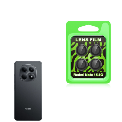 Xiaomi Redmi Note 15 4G Zore CL-07 Kamera Lens Koruyucu - Zore
