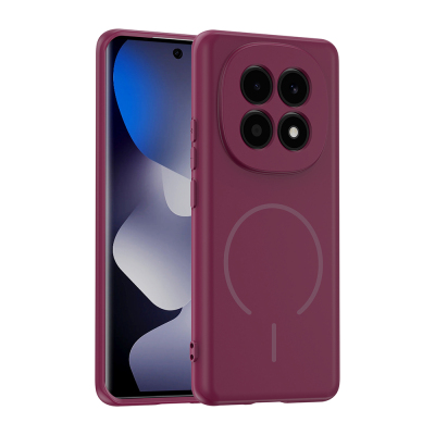 Xiaomi Redmi Note 15 5G Kılıf M-safe Şarj Özellikli Zore Meta Kapak - Zore