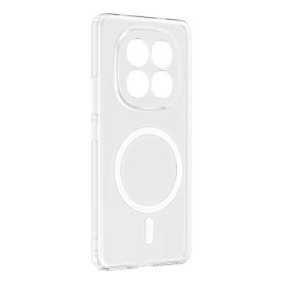 Xiaomi Redmi Note 15 Pro 4G Kamera Korumalı M-Safe Şarj Özellikli Şeffaf Zore London Sert PC Kapak - 3
