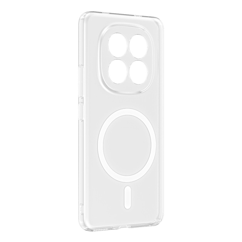 Xiaomi Redmi Note 15 Pro 4G Kamera Korumalı M-Safe Şarj Özellikli Şeffaf Zore London Sert PC Kapak - 3