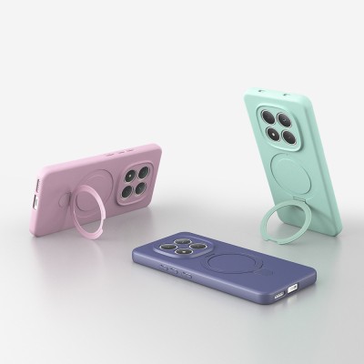 Xiaomi Redmi Note 15 Pro 4G Kılıf M-safe Şarj Özellikli Standlı Zore Samara Kapak - 9