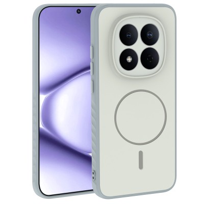 Xiaomi Redmi Note 15 Pro 4G Kılıf M-safe Şarj Özellikli Zore Tea Kapak - 3