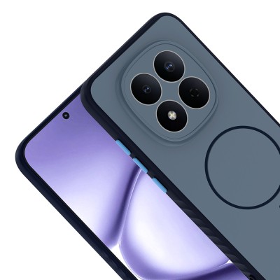 Xiaomi Redmi Note 15 Pro 4G Kılıf M-safe Şarj Özellikli Zore Tea Kapak - 11
