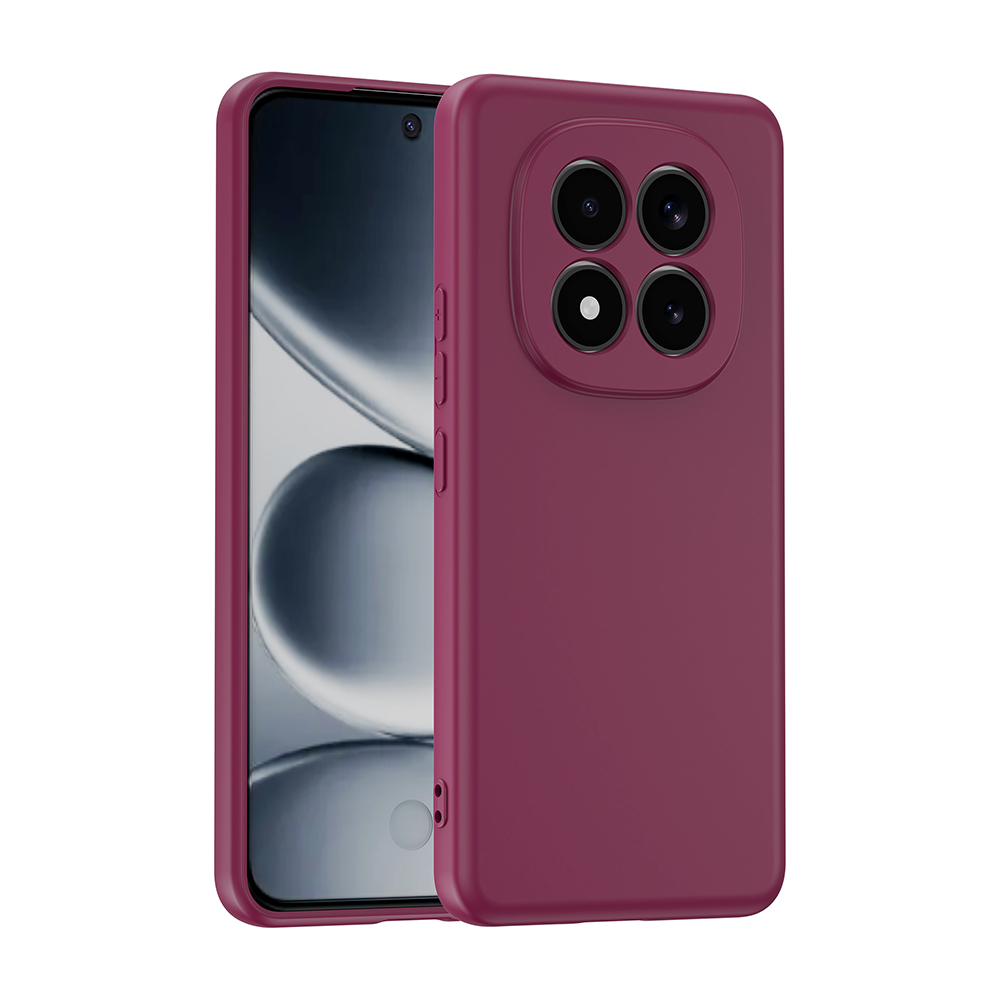 Xiaomi Redmi Note 15 Pro 4G Kılıf Zore Mara Lansman Kapak - Koyu Mor