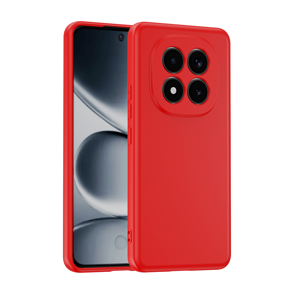 Xiaomi Redmi Note 15 Pro 4G Kılıf Zore Mara Lansman Kapak - Kırmızı