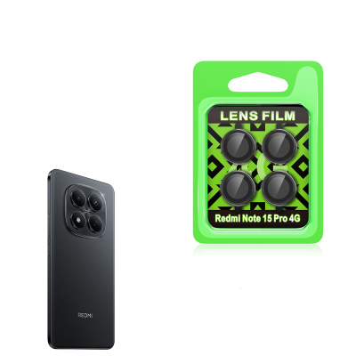 Xiaomi Redmi Note 15 Pro 4G Zore CL-07 Kamera Lens Koruyucu - Zore