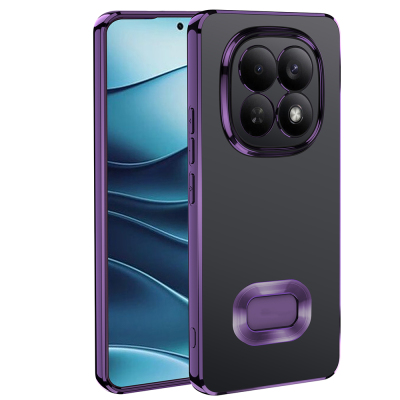 Xiaomi Redmi Note 15 Pro Case with Camera Protection and Logo Display - Zore Omega Cover - Zore