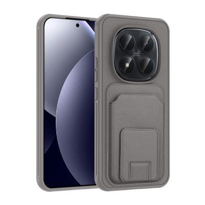 Xiaomi Redmi Note 15 Pro Kılıf Kartlıklı TPU Zore Bikart Kapak - Zore