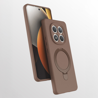 Xiaomi Redmi Note 15 Pro Kılıf M-safe Şarj Özellikli Standlı Zore Samara Kapak - Zore