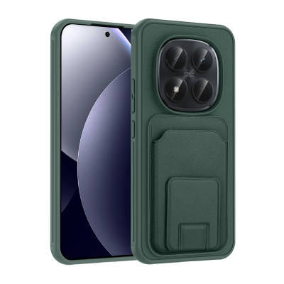 Xiaomi Redmi Note 15 Pro Plus Kılıf Kartlıklı TPU Zore Bikart Kapak - Zore