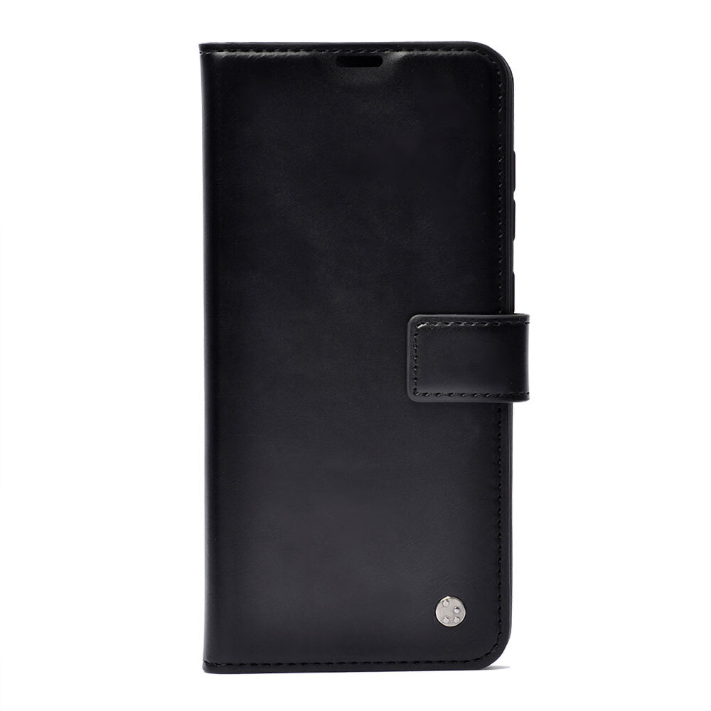 Xiaomi Redmi Note 15 Pro Plus Kılıf Zore Kar Deluxe Kapaklı Kılıf - Siyah