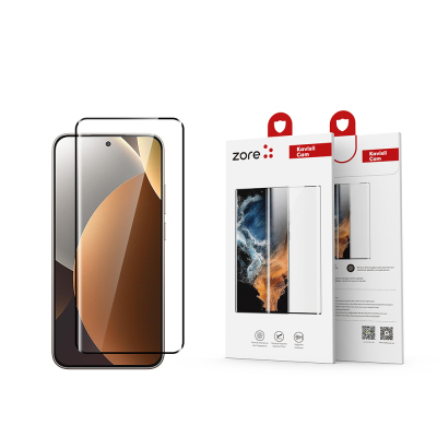Xiaomi Redmi Note 15 Pro Zore Full Yapışkanlı Cam Ekran Koruyucu - Zore