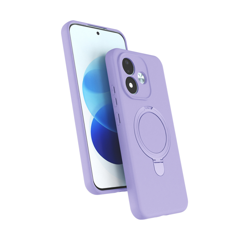 Xiaomi Redmi Note 17 Case M-Safe Charging Compatible Zore Samara Stand Cover - 3