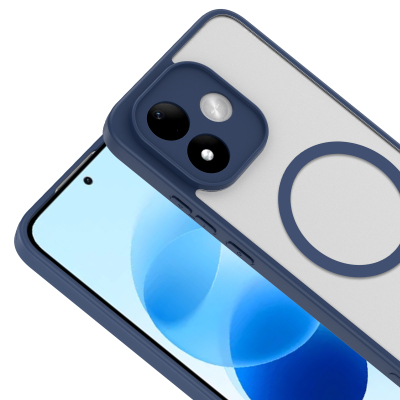 Xiaomi Redmi Note 17 Case Zore M-Safe Charging Feature Babet Cover - 9