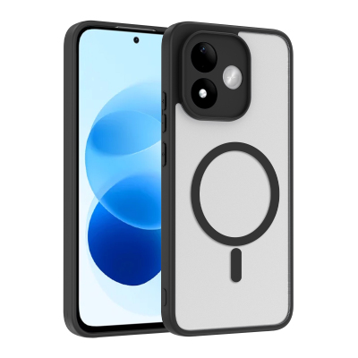 Xiaomi Redmi Note 17 Case Zore M-Safe Charging Feature Babet Cover - 3