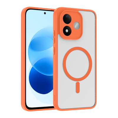 Xiaomi Redmi Note 17 Case Zore M-Safe Charging Feature Babet Cover - 2