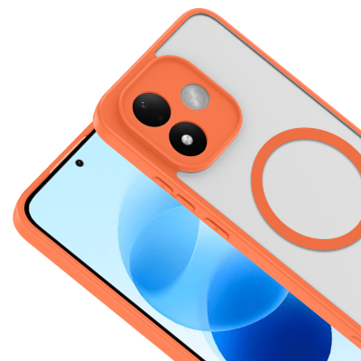 Xiaomi Redmi Note 17 Case Zore M-Safe Charging Feature Babet Cover - 11