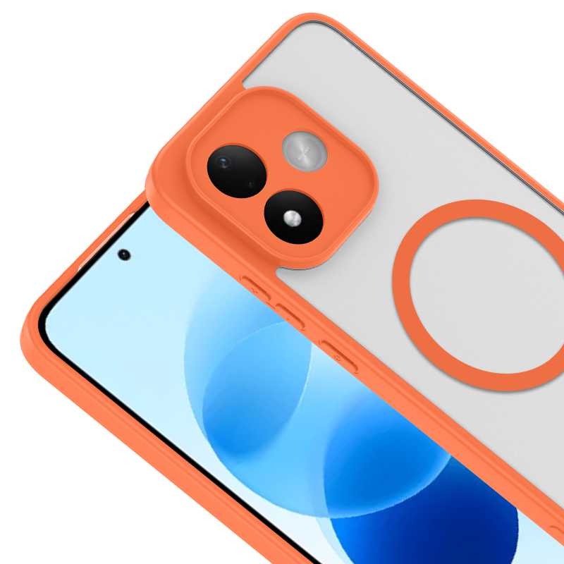 Xiaomi Redmi Note 17 Case Zore M-Safe Charging Feature Babet Cover - 11