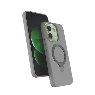 Xiaomi Redmi Note 17 Pro Max Case M-Safe Charging Feature Zore Samara Stand - 3