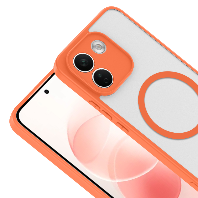 Xiaomi Redmi Note 17 Pro Max Case Zore M-Safe Charging Feature Babet Cover - 10