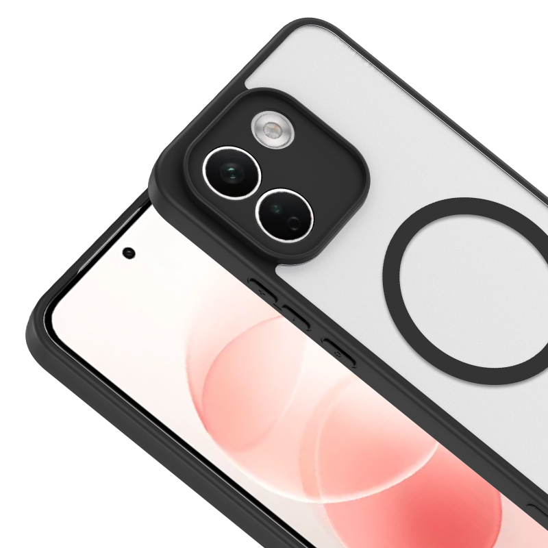 Xiaomi Redmi Note 17 Pro Max Case Zore M-Safe Charging Feature Babet Cover - 11