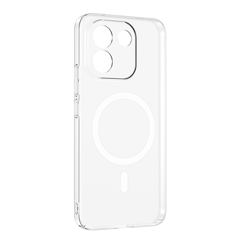 Xiaomi Redmi Note 17 Pro Max Kamera Korumalı M-Safe Şarj Özellikli Şeffaf Zore London Sert PC Kapak - 3