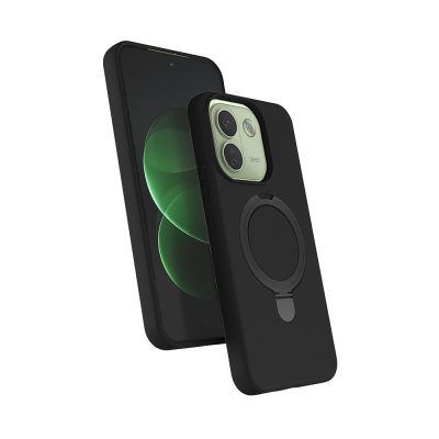 Xiaomi Redmi Note 17 Pro Max Kılıf M-safe Şarj Özellikli Standlı Zore Samara Kapak - 4