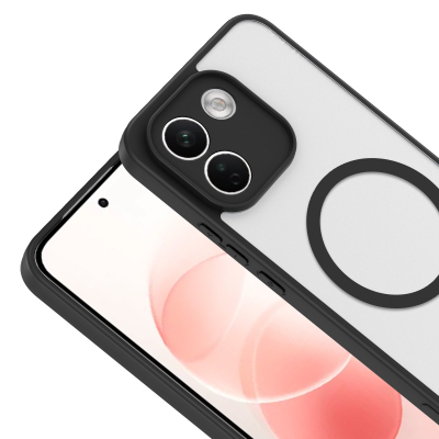 Xiaomi Redmi Note 17 Pro Max Kılıf M-safe Şarj Özellikli Zore Babet Kapak - 11