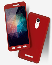 Xiaomi Redmi Note 4X Case Zore 360 3 Parçalı Rubber Protect - Zore