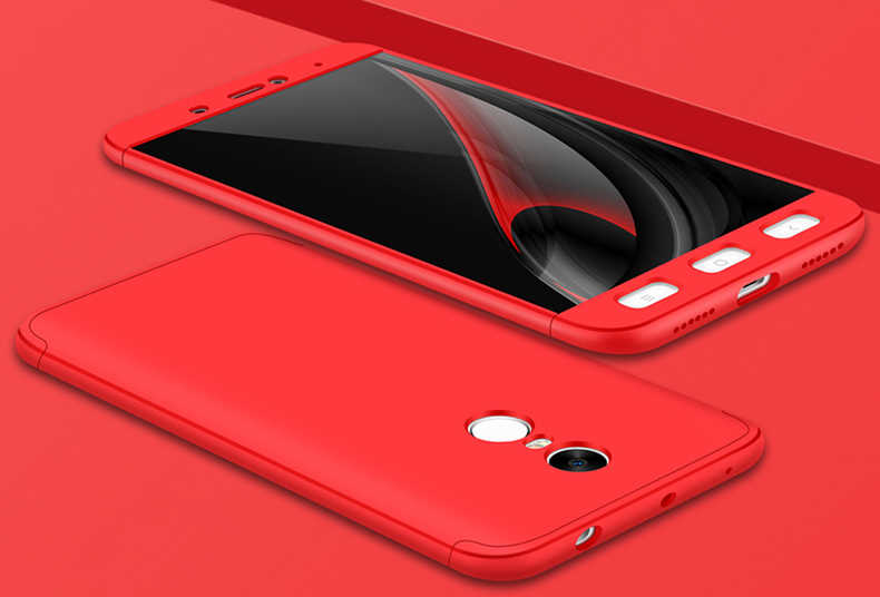 Xiaomi Redmi Note 4x Kılıf Zore Ays Kapak - Kırmızı