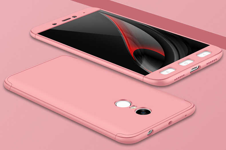 Xiaomi Redmi Note 4x Kılıf Zore Ays Kapak - Rose Gold