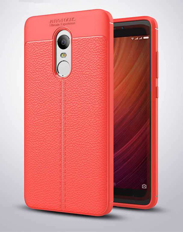 Xiaomi Redmi Note 4x Kılıf Zore Niss Silikon Kapak - Kırmızı