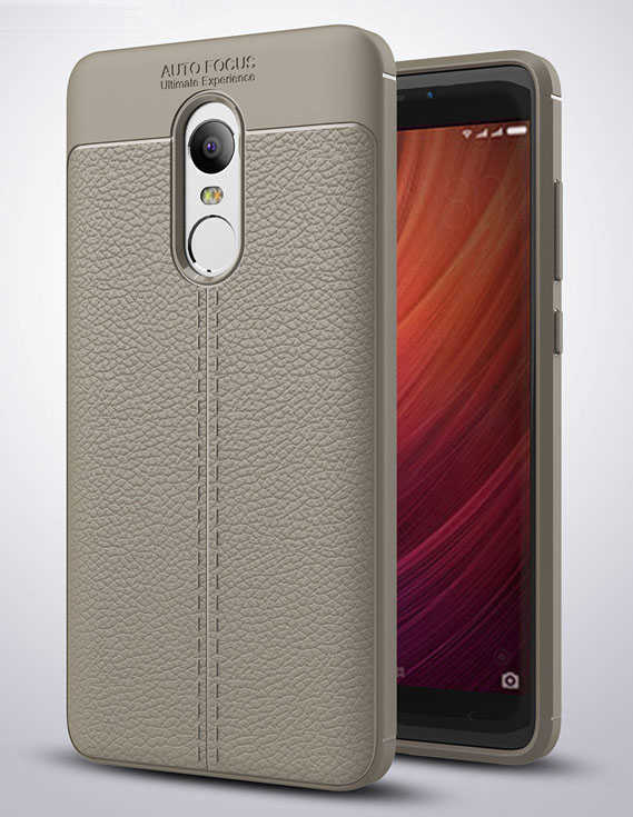 Xiaomi Redmi Note 4x Kılıf Zore Niss Silikon Kapak - Gri
