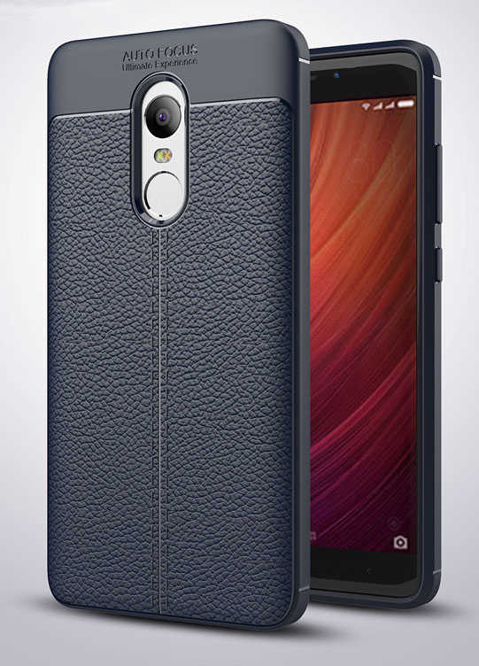 Xiaomi Redmi Note 4x Kılıf Zore Niss Silikon Kapak - Lacivert