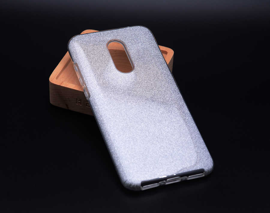 Xiaomi Redmi Note 4X Kılıf Zore Shining Silikon - Gümüş