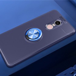 Xiaomi Redmi Note 4X Kılıf Zore Ravel Silikon Kapak Mavi