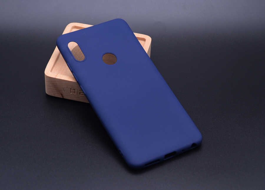 Xiaomi Redmi Note 5 Pro Kılıf Zore Premier Silikon Kapak - Lacivert