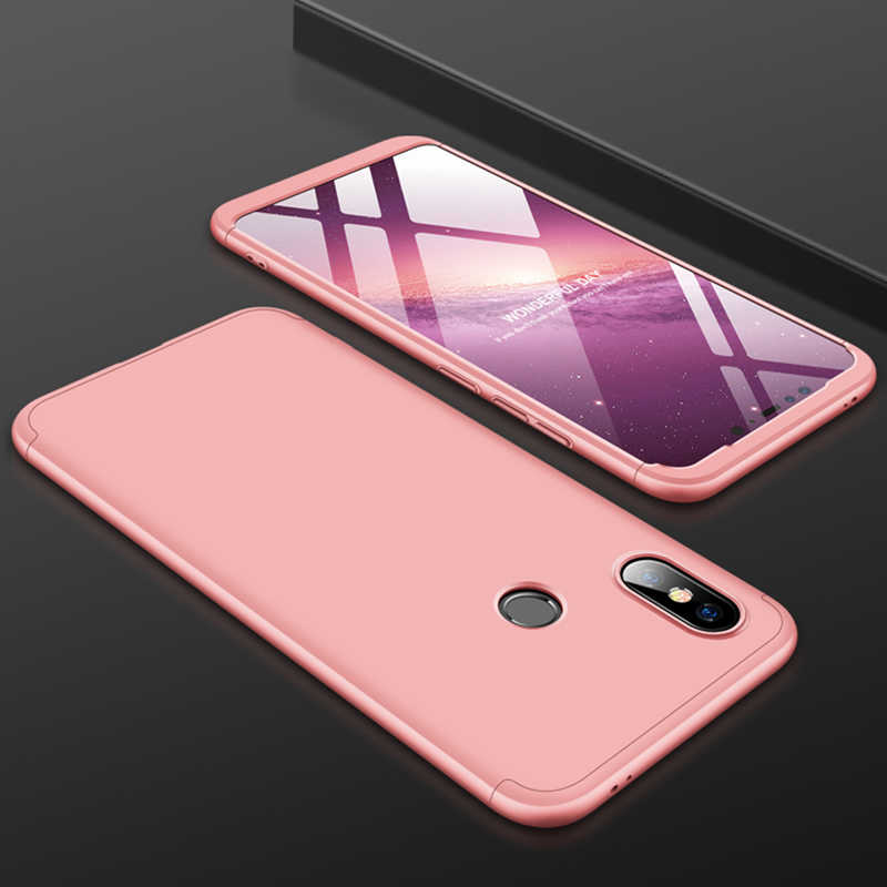 Xiaomi Redmi Note 5 Pro Kılıf Zore Ays Kapak - Rose Gold