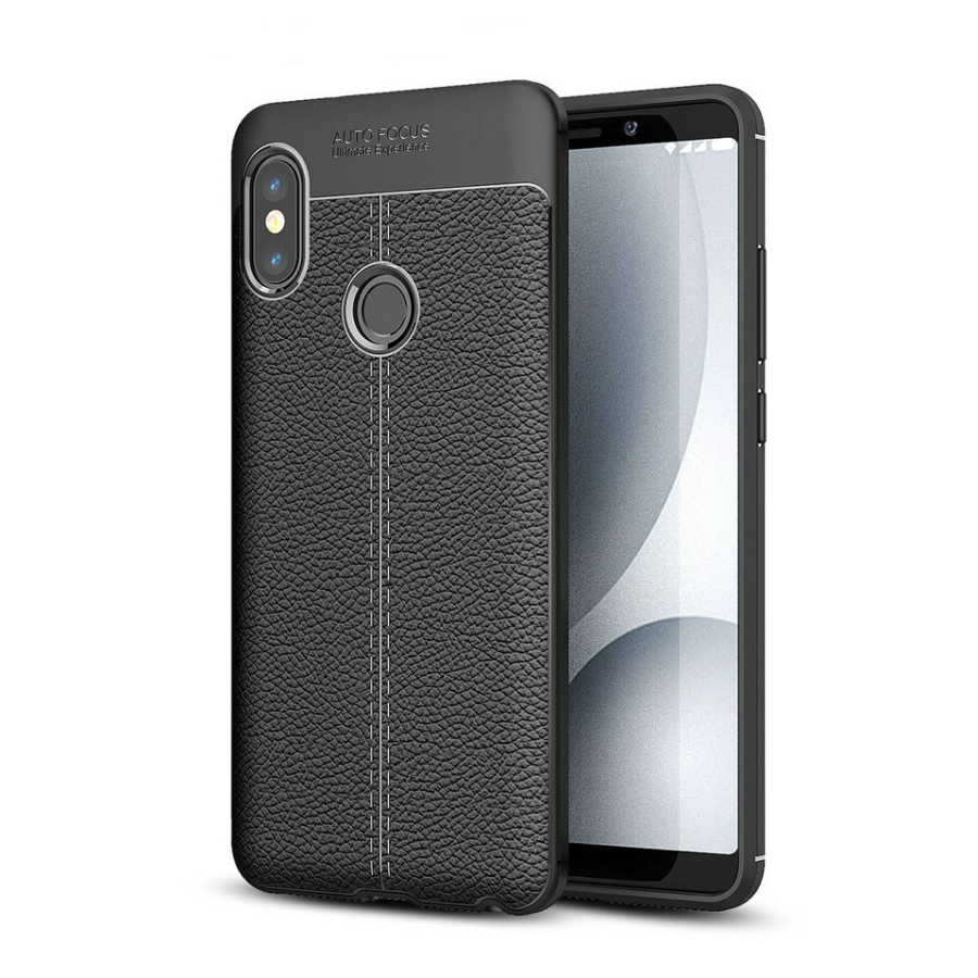 Xiaomi Redmi Note 5 Pro Kılıf Zore Niss Silikon Kapak - Siyah
